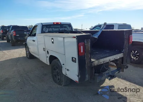 2019 Ram 2500 Tradesman 4X2 8' Box из США, поврежденный, VIN 3C7WR4AJ4KG668819